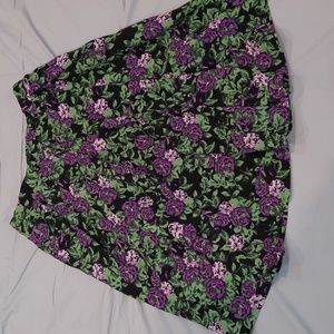 Lularoe Floral Madison Skirt